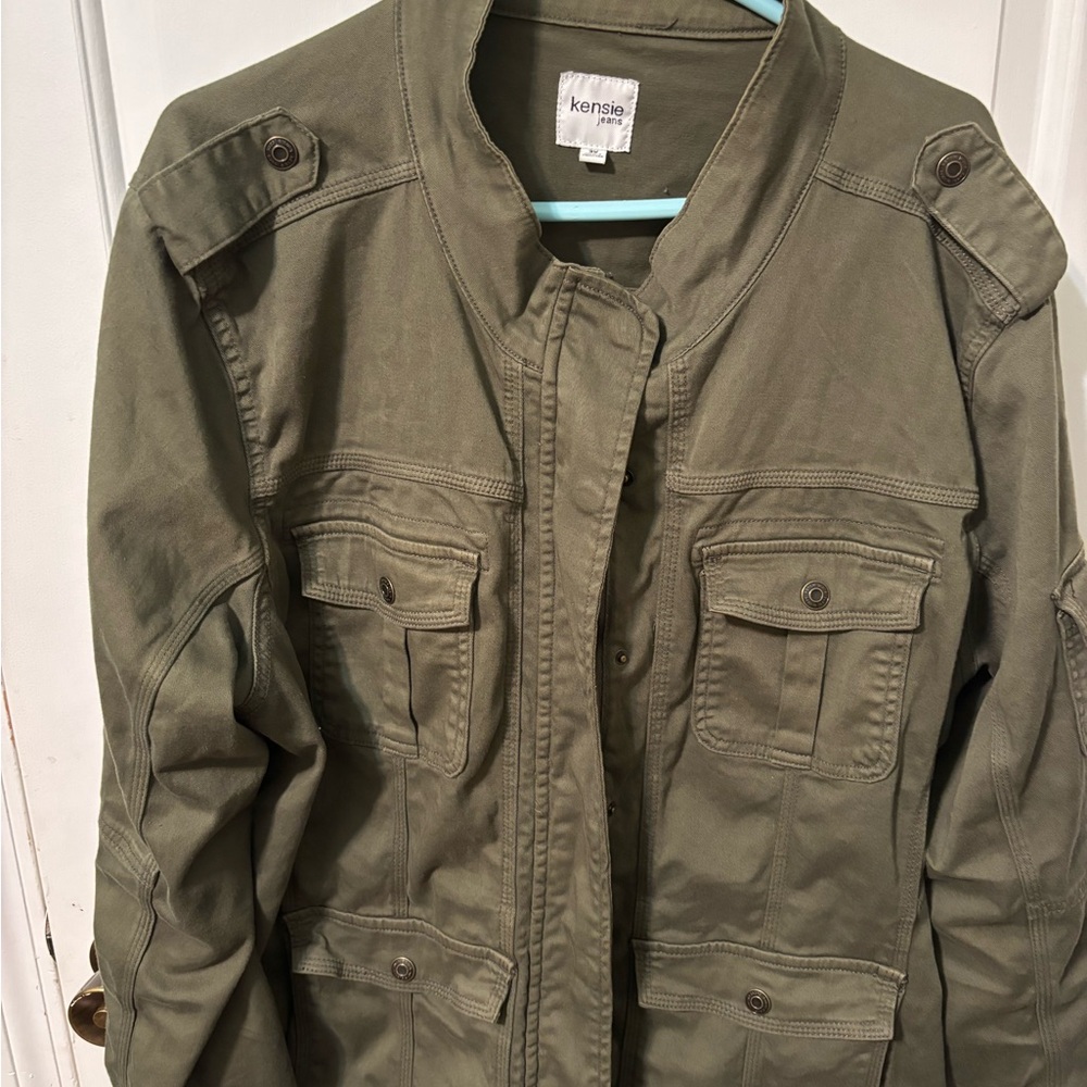 Women’s Army Green Jacket.